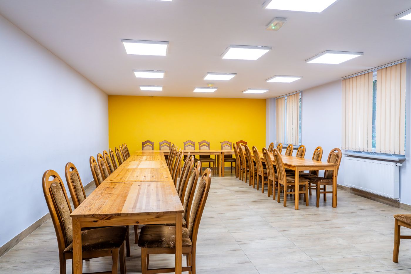 Sala śniadaniowa w Domu Wypoczynkowym Huzar